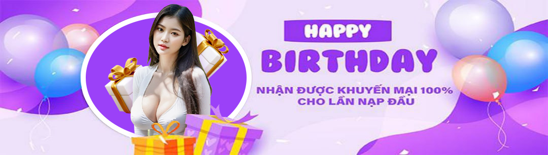 Nhận được khuyến mãi 100% cho lần nạp đầu